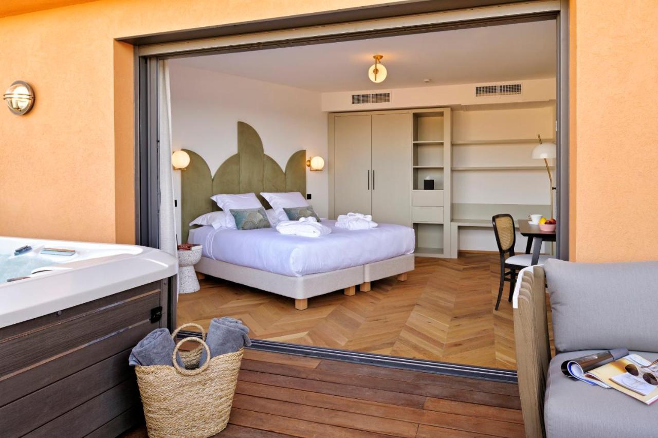 Hotel & Spa Rocabella LʼÎle-Rousse Exteriör bild